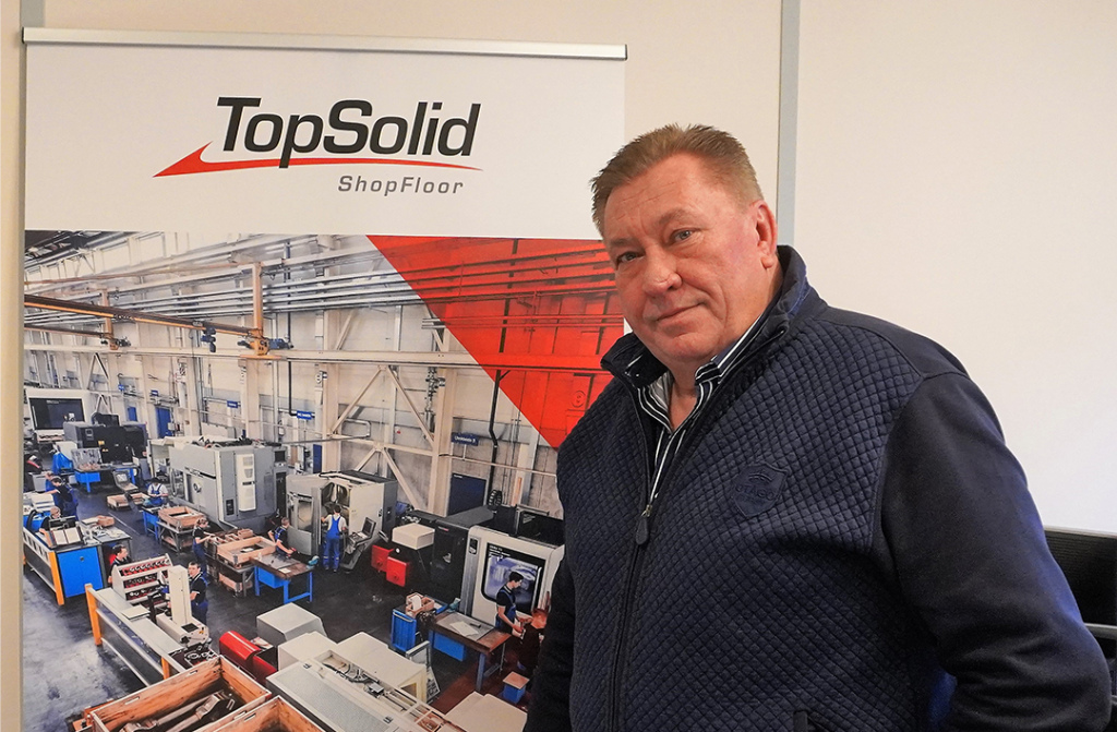 Albert Kuiper verwacht in Nederland een grote markt voor TopSolid CAD/CAM en Shopfloor. Nu TopSolid een eigen entiteit heeft in Nederland, gaat de softwareleverancier zich inzetten voor een gedigitaliseerde maakindustrie.
