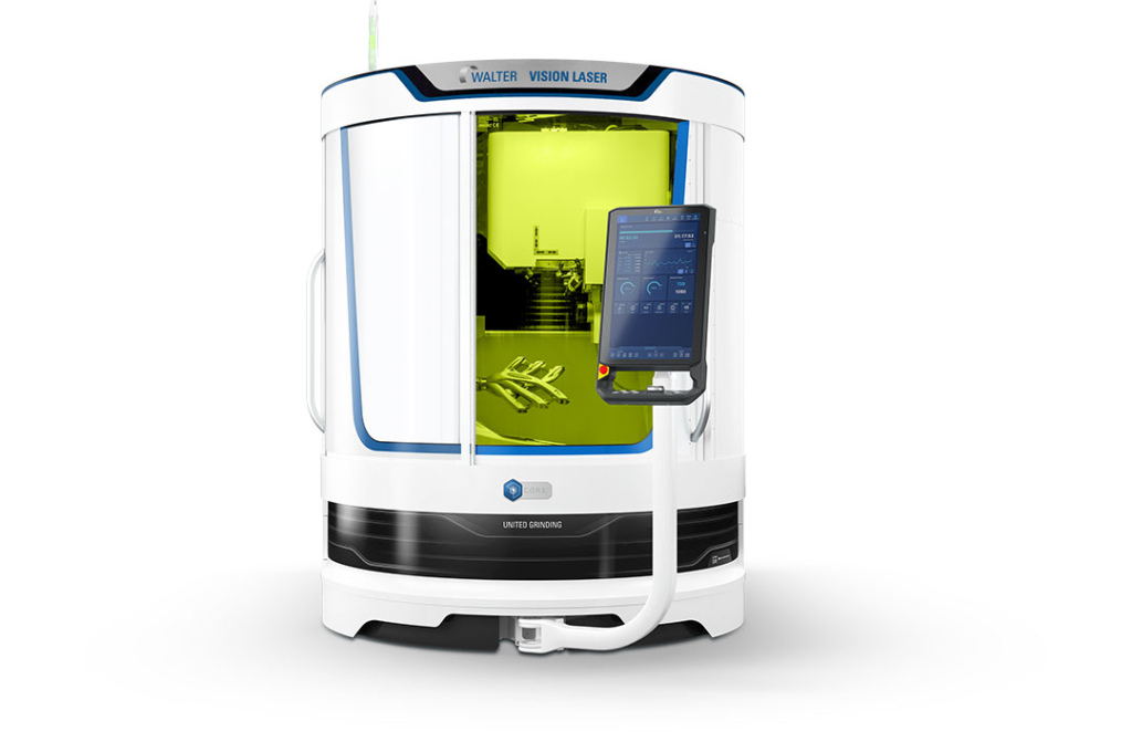 De nieuwe lasermachine van WALTER De Vision Laser is de nieuwe laserbewerkingsmachine van Wal-ter.