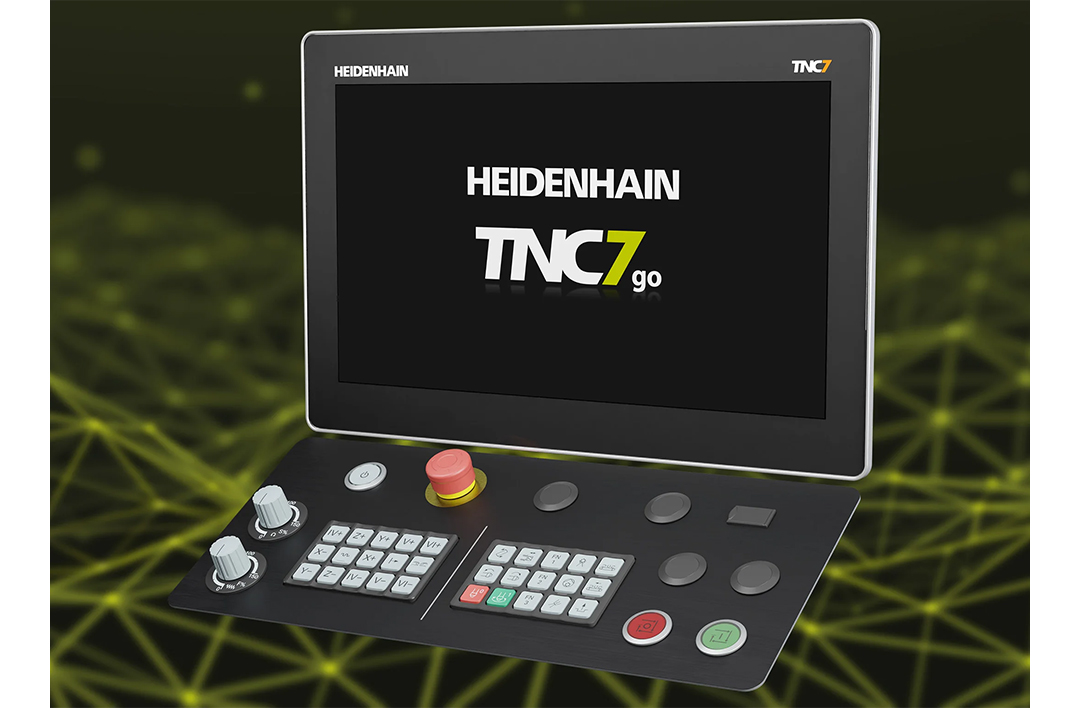De nieuwe TNC7 go van Heidenhain is speciaal ontwikkeld voor beroepsopleidingen en het upgraden van bestaande machines.
